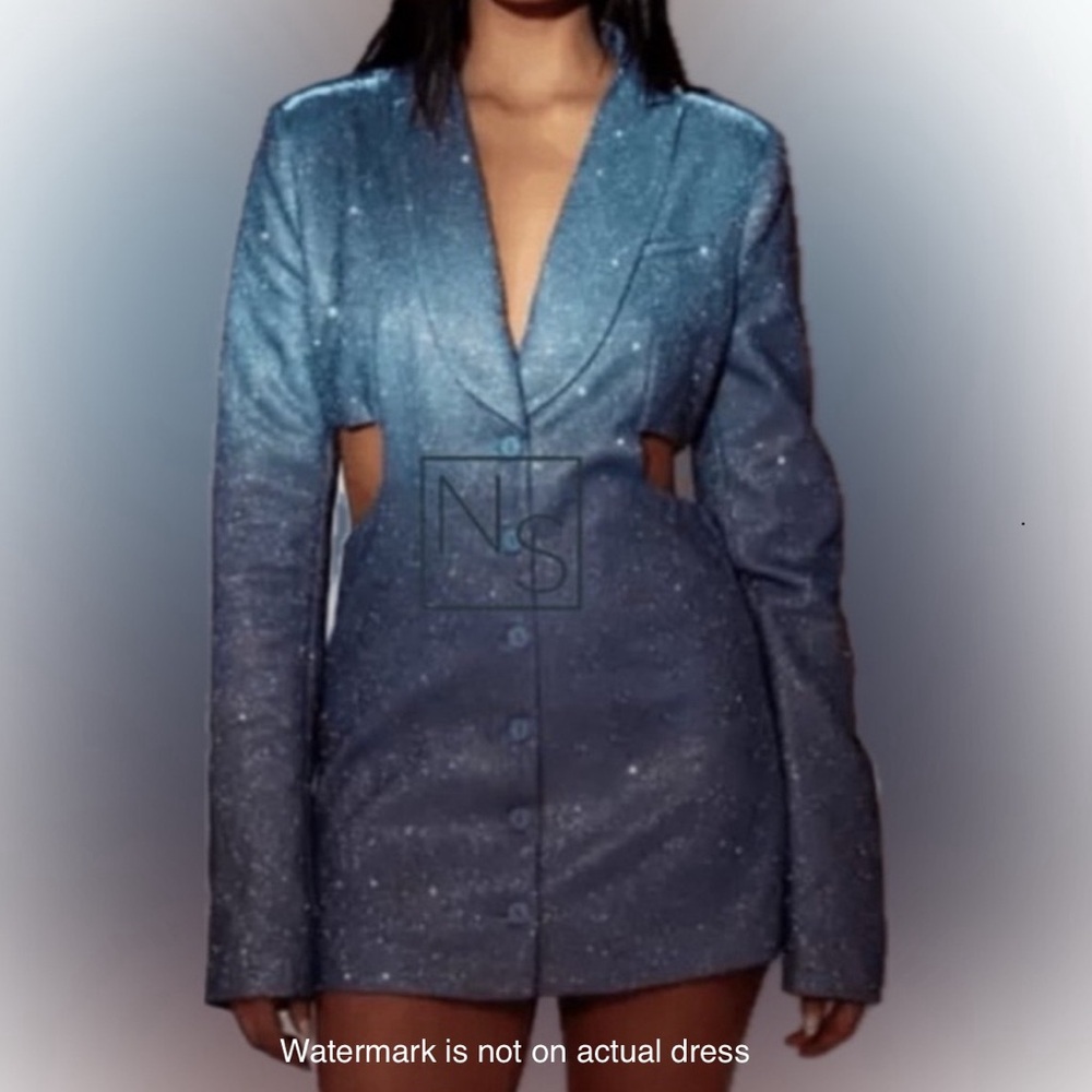SLA The Label Blazer Cutout Dress